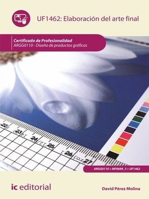 cover image of Elaboración del arte final. ARGG0110